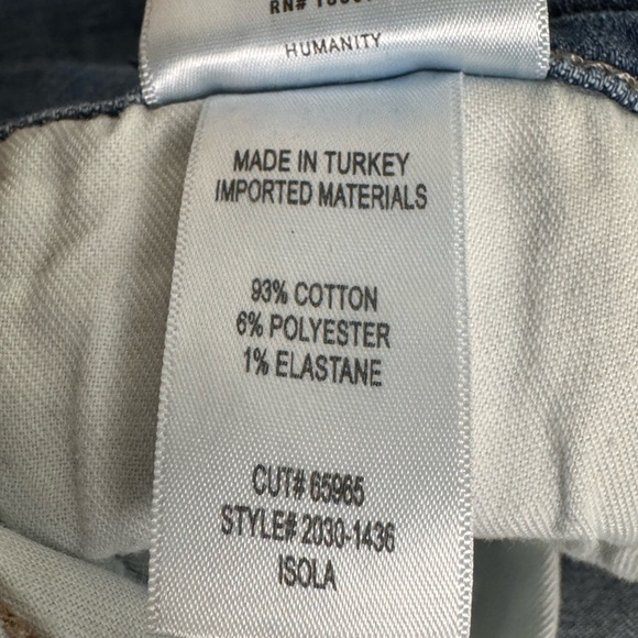 Citizens of Humanity Isola Cropped Boot in Lawless Size 30 - Picture 15 of 16